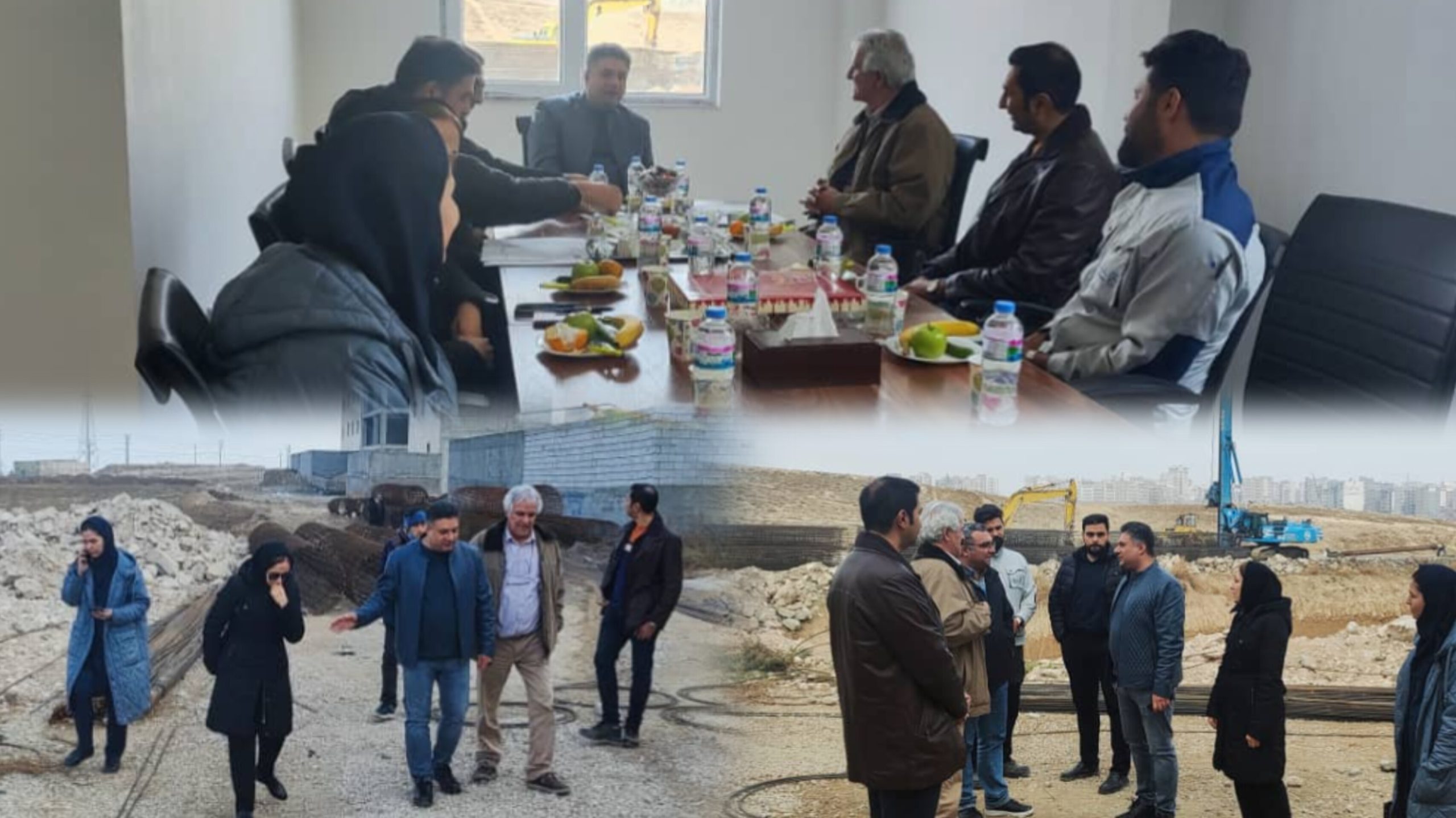 بازدید از کارگاه پروژه ساحل اردبیل انجام گردید