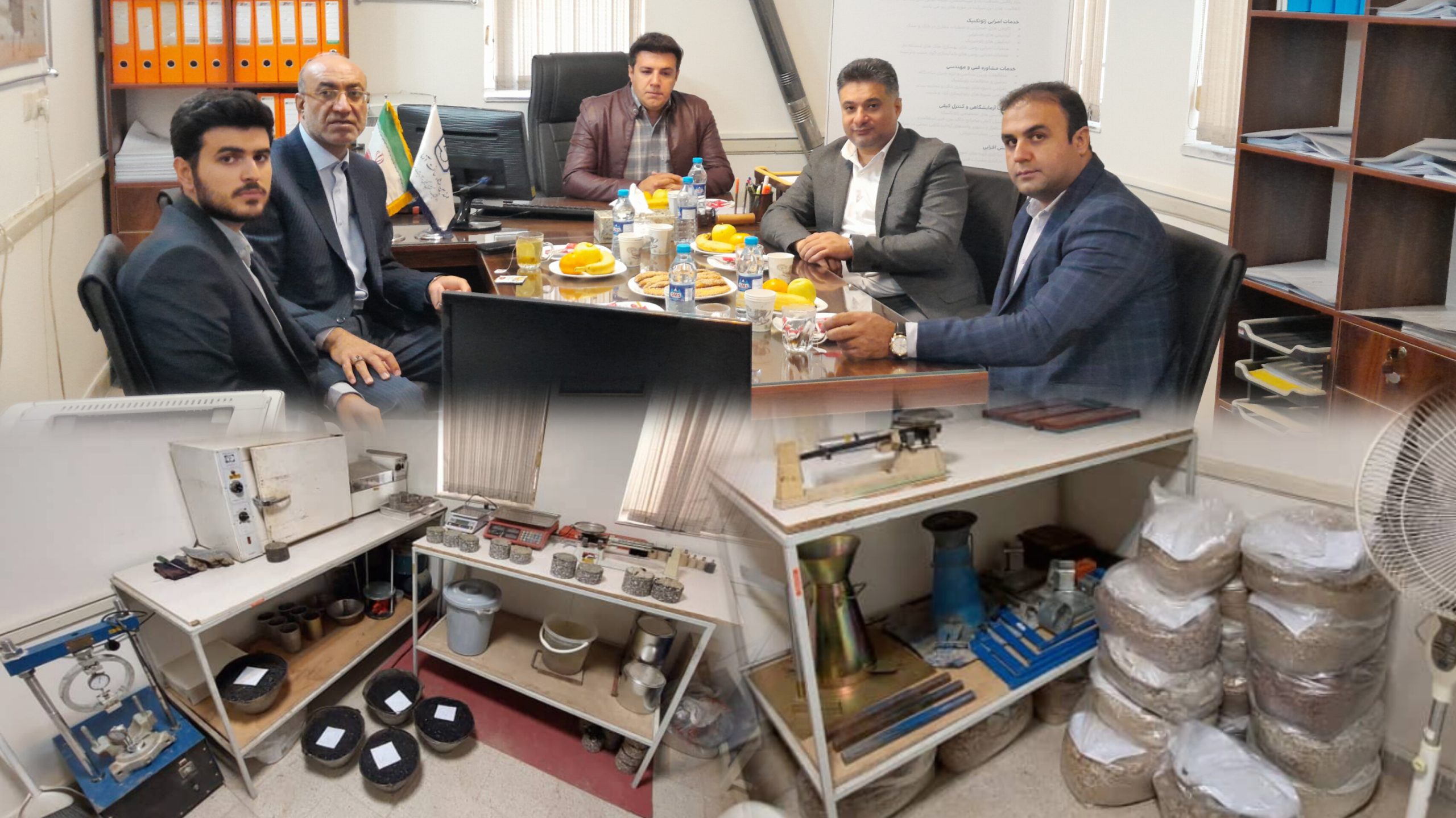 بازدید از شعبه جدید شرکت ساخت آزما در استان همدان انجام گردید