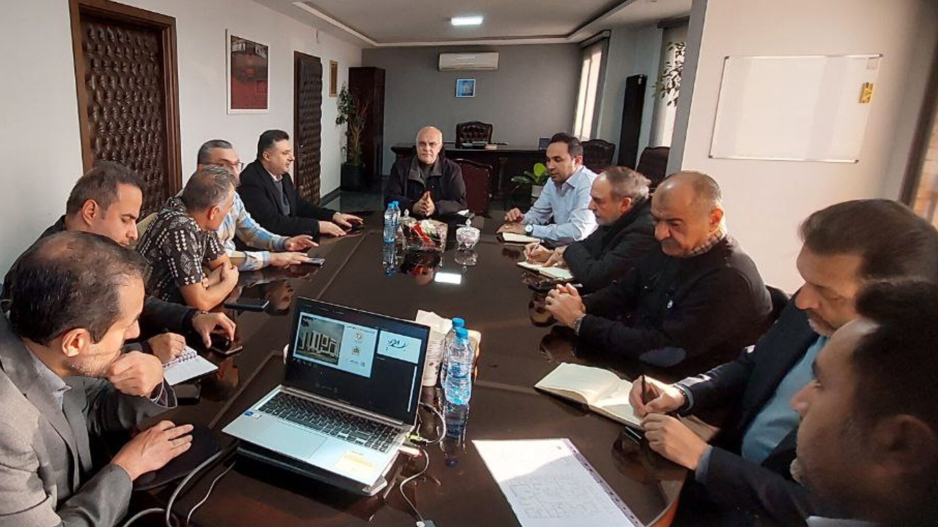 مدیرعامل شرکت ساخت آزما با مدیرکل محترم بنیاد مسکن انقلاب اسلامی خراسان رضوی دیدار کردند.