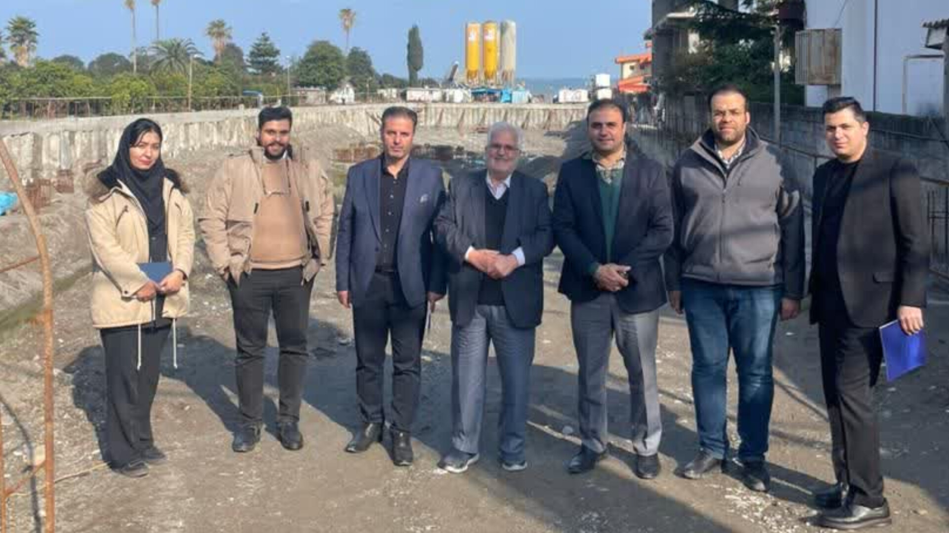 بازدید از پروژه DSM تنکابن انجام گردید.