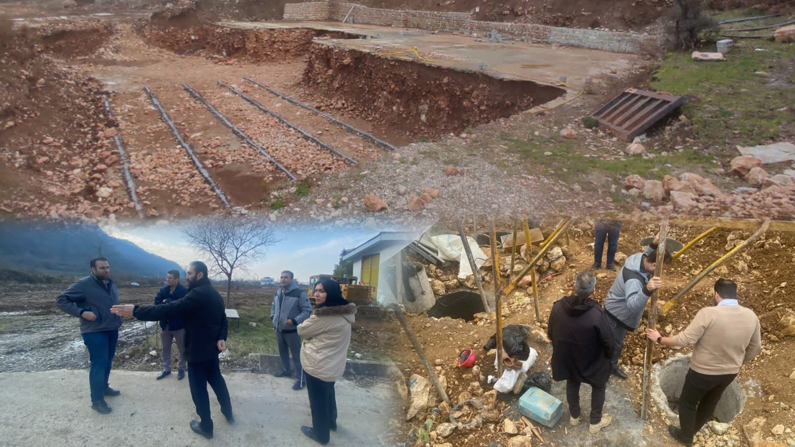 بازدید از پروژه های سنگ وارث و مسده و سایر پروژه های سایت نمک آبرود انجام گردید.