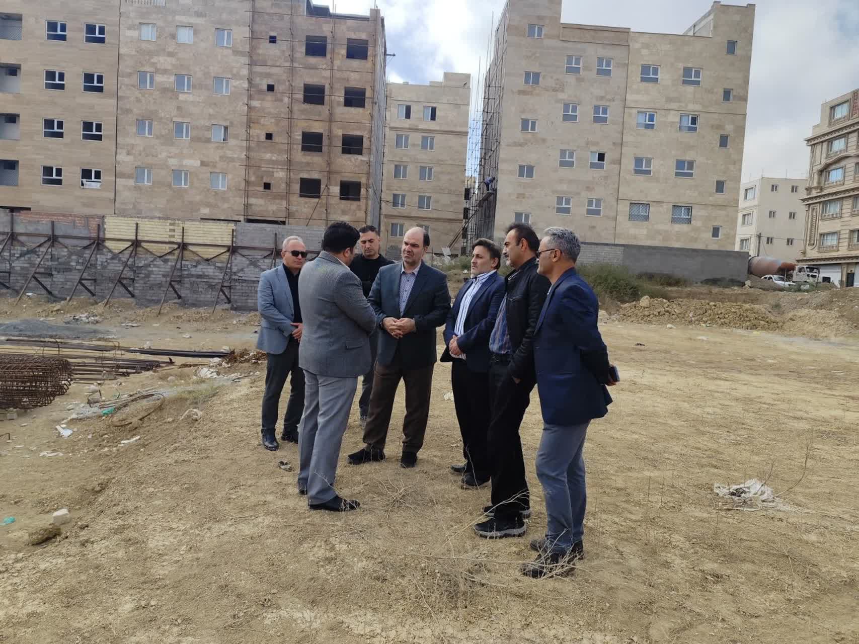 بازدید میدانی جناب آقای دکتر ساقیان از پروژه‌های در حال اجرای بهسازی پروژه ساحل اردبیل