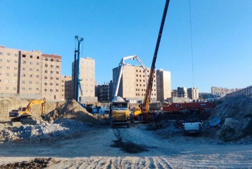 Project Name: Ground Improvement of Sahil Residential and Commercial Towers, Ardabil