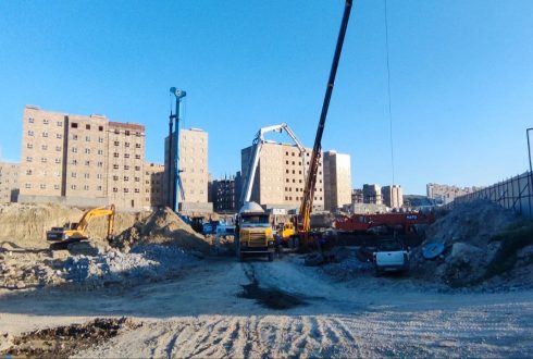 پروژه بهسازی بستر برج های مسکونی تجاری ساحل اردبیل