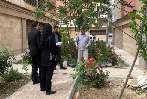 بازدید همکاران واحد فنی و اجرایی و شعبه تهران از پروژه آسمان‌البرز و انجام آزمایش‌های GPR و ژئوالکتریک